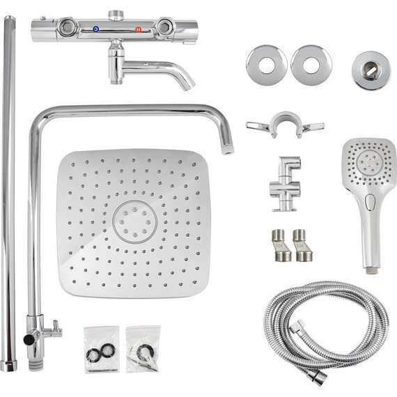 Душевая стойка с термостатом Brimix 3098 - фото 3