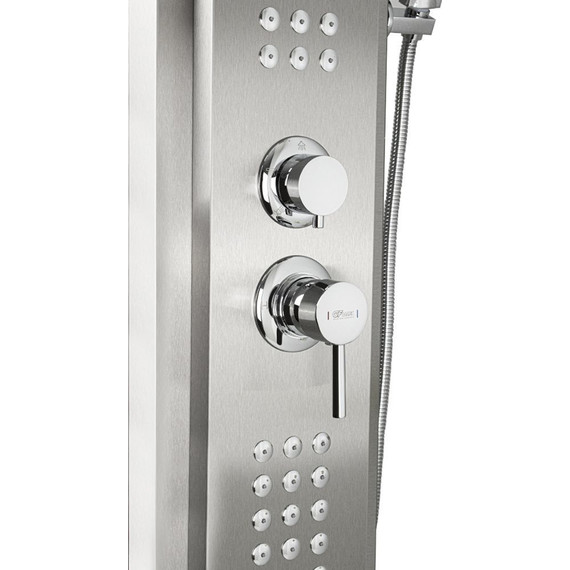 Гидромассажная панель GFmark 5512, сатин - фото 5