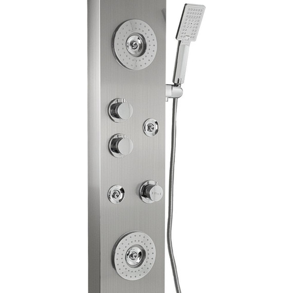 Гидромассажная панель GFmark 5518, сатин - фото 9