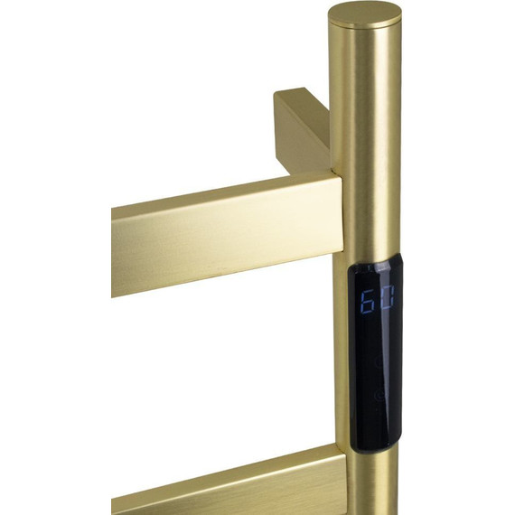 Полотенцесушитель электрический Kraftte П4 450x500 мм 44041, бронза - фото 4