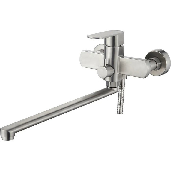 Смеситель для ванны Ledeme L72216 с душевым гарнитуром - фото 2