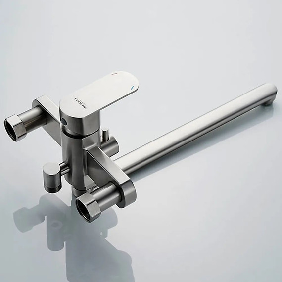 Смеситель для ванны Ledeme L72216 с душевым гарнитуром - фото 5