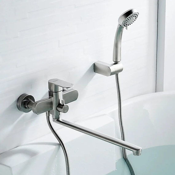 Смеситель для ванны Ledeme L72216 с душевым гарнитуром - фото 10