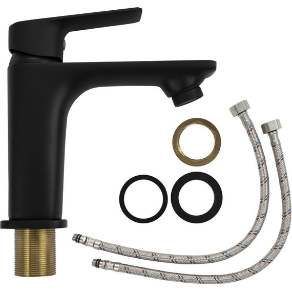 Смеситель для раковины Magnus 8404, чёрный - фото 4