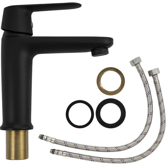 Смеситель для раковины Magnus 8405, чёрный - фото 4