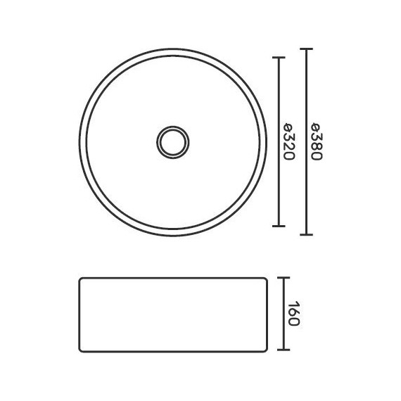 Раковина-чаша Fabia Profi 38 см 383812M (материал нержавеющая сталь) медь - фото 7