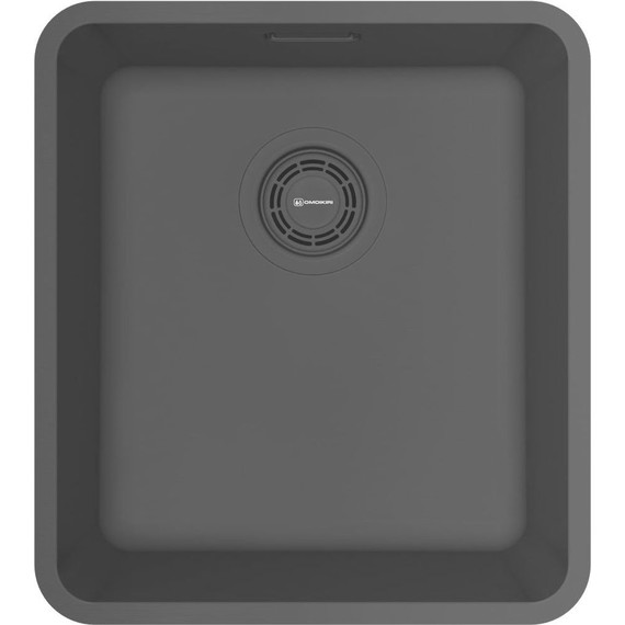 Кухонная мойка Omoikiri OMI 37-U/I ULTRA-GB 4997416 0,8 мм, графит, Цвет производителя: графит - фото 