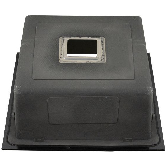 Кухонная мойка Frank Profi 9502 1 мм, чёрное стекло - фото, картинка 7 Кухонная мойка Frank Profi 9502 1 мм, чёрное стекло - фото 7