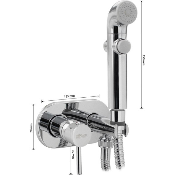 Набор для гигиенического душа GFmark 2062 - фото 6