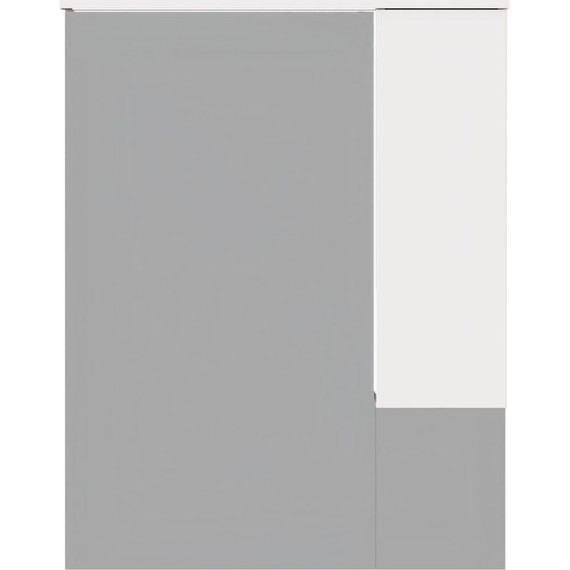 Зеркало-шкаф Mirsant Soho LED 80 см R - фото 2