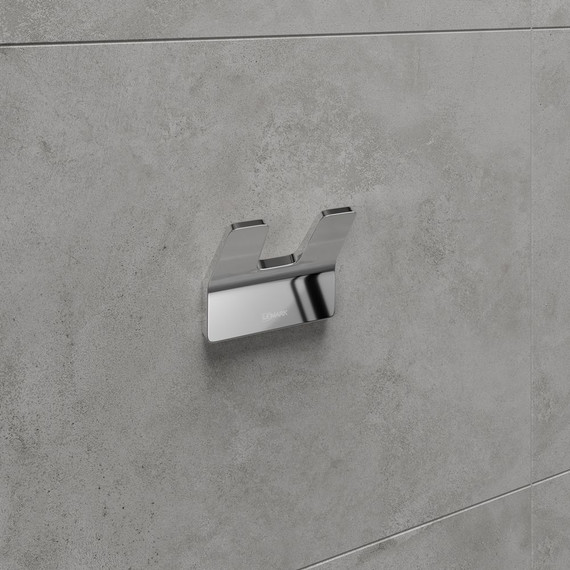 Двойной крючок Lemark Smooth line 9711004 - фото 2