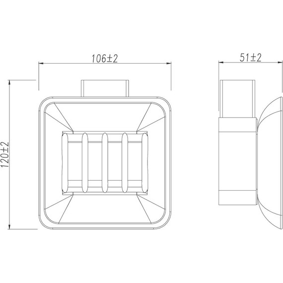 Мыльница Lemark Smooth line 9742017, чёрный матовый - фото 3