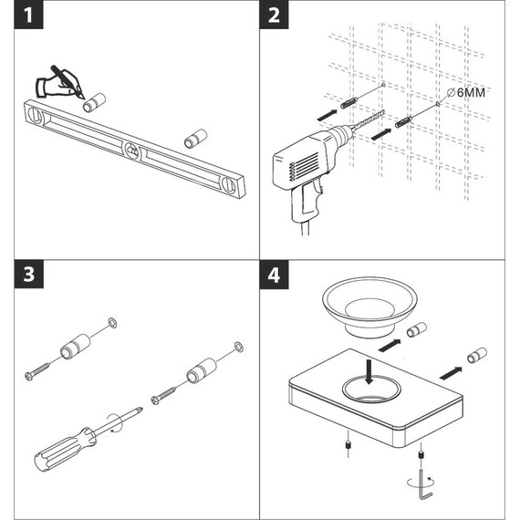 Мыльница Lemark Glass line 9742039, чёрный матовый/чёрное стекло - фото 4
