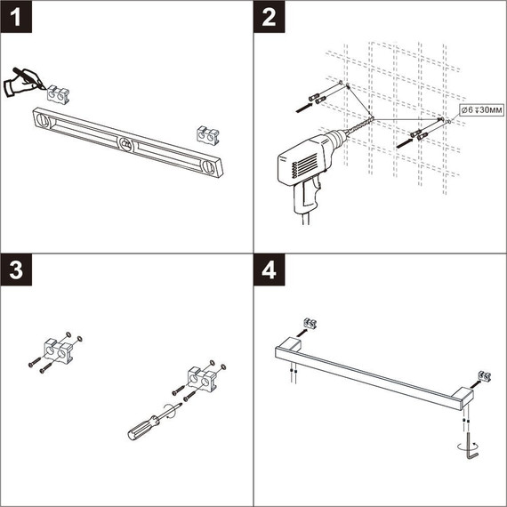 Полотенцедержатель Lemark Smooth line 9781022 - фото 4