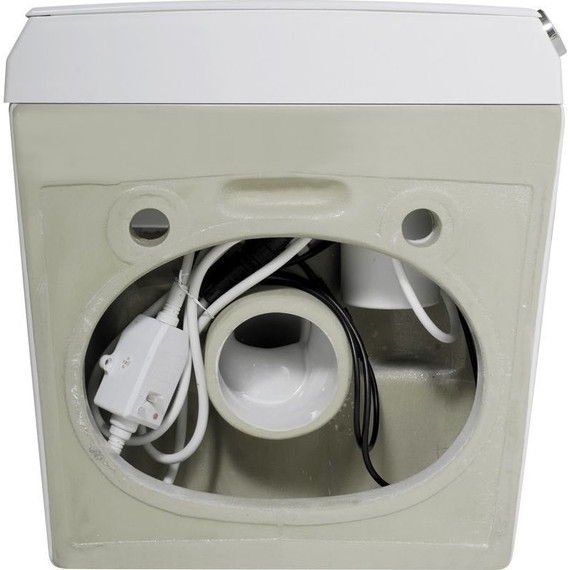 Электронный импульсный унитаз-биде Abber Bequem AC1119S с крышкой микролифт - фото, картинка 9 Электронный импульсный унитаз-биде Abber Bequem AC1119S с крышкой микролифт - фото 9