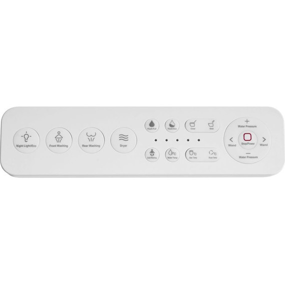 Электронный импульсный унитаз-биде Abber Bequem AC1119S с крышкой микролифт - фото, картинка 10 Электронный импульсный унитаз-биде Abber Bequem AC1119S с крышкой микролифт - фото 10