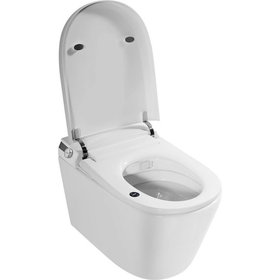 Электронный импульсный унитаз-биде Abber Bequem AC1119S с крышкой микролифт - фото, картинка 3 Электронный импульсный унитаз-биде Abber Bequem AC1119S с крышкой микролифт - фото 3