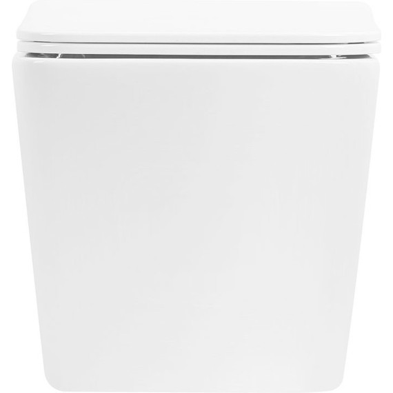 Унитаз подвесной безободковый Abber Rechteck AC1201T с тонкой крышкой микролифт (Система смыва торнадо) - фото 7