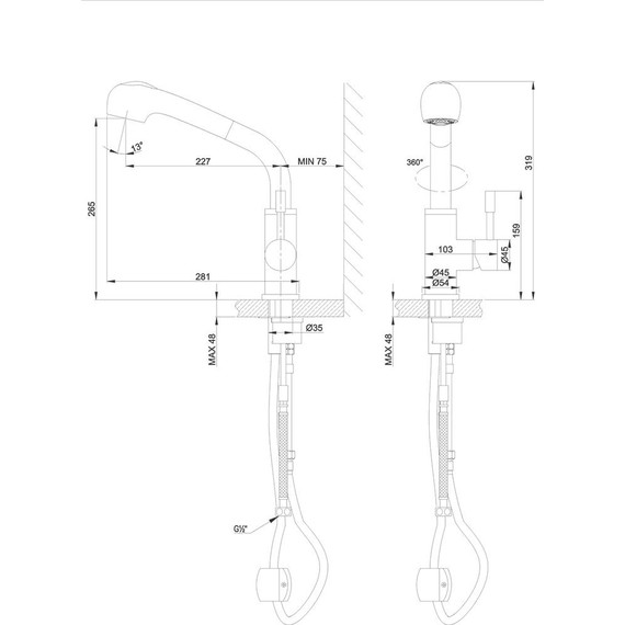 Смеситель для кухни Lemark Expert LM5076S - фото 2