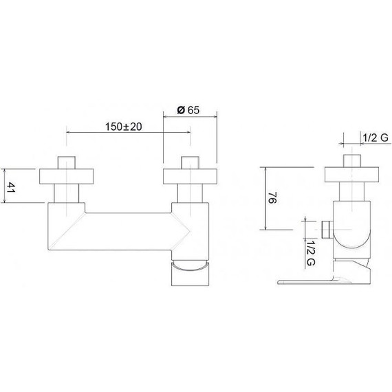 Смеситель для душа Cezares TIRRENO-DM-01 - фото 2
