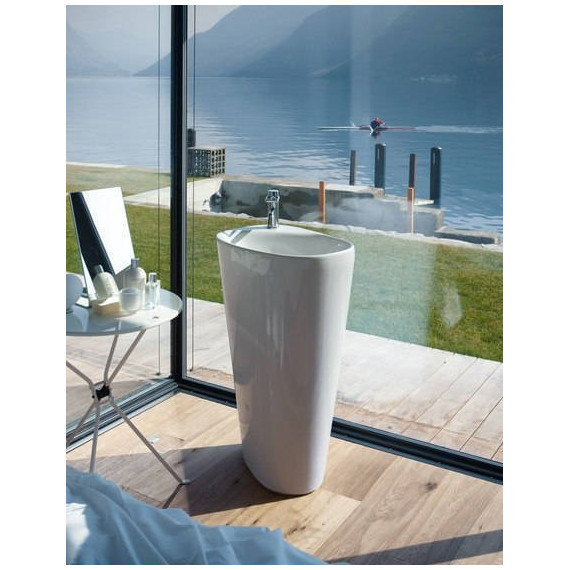 Раковина напольная LAUFEN Palomba 52,5 см 8.1180.4.000.104.1 - фото 5