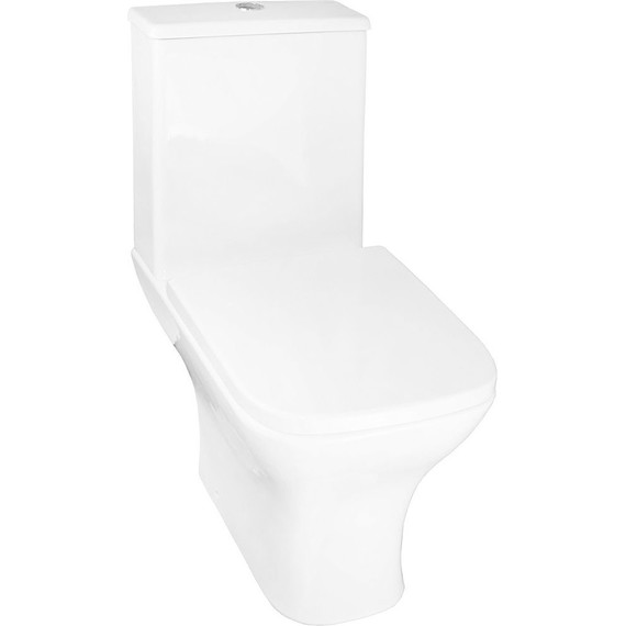 Унитаз-компакт безободковый Azario Nigel AZ-55 с крышкой микролифт - фото 2