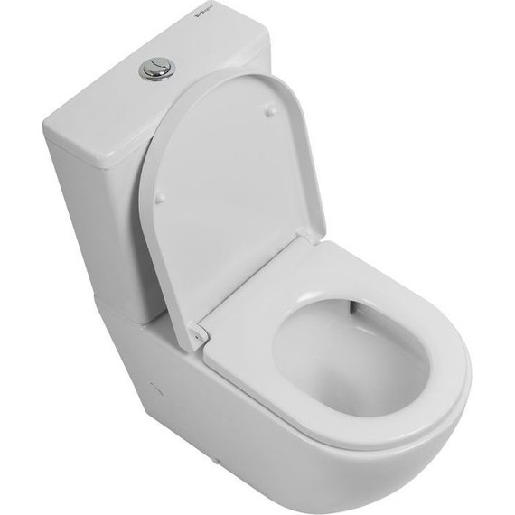 Унитаз-компакт безободковый BelBagno Sfera-tor BB2141CP-TOR (Система смыва торнадо) - фото, картинка 7 Унитаз-компакт безободковый BelBagno Sfera-tor BB2141CP-TOR (Система смыва торнадо) - фото 7