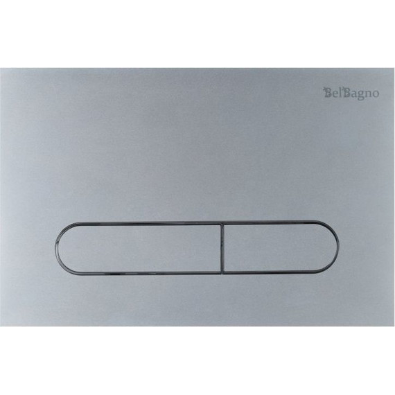 Инсталляция с подвесным безободковым унитазом BelBagno Acqua BB340CHR/BB2020SC/BB002-80/BB006-PR-CHROME.M (кнопка смыва хром матовый) - фото 6