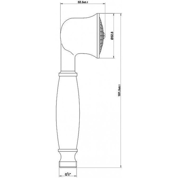 Ручной душ Cezares CZR-D1FC2-01-M - фото 2
