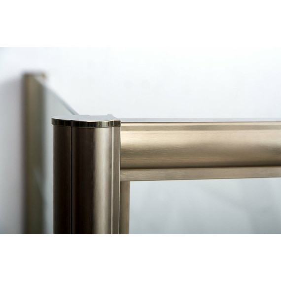 Душевое ограждение Cezares 140х90 см GIUBILEO-AH-1-140/90-SCORREVOLE-C-Br, бронза/прозрачное - фото 6