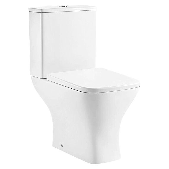 Унитаз-компакт безободковый Azario Nigel AZ-55 с крышкой микролифт - фото 