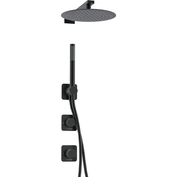 Душевая система для душа WasserKraft Fulda 5200 A5251.299.219.258.302.242.217, чёрный - фото 3