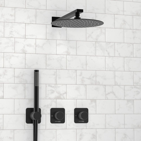 Душевая система для душа WasserKraft Fulda 5200 A5251.299.219.258.302.242.217, чёрный - фото 4