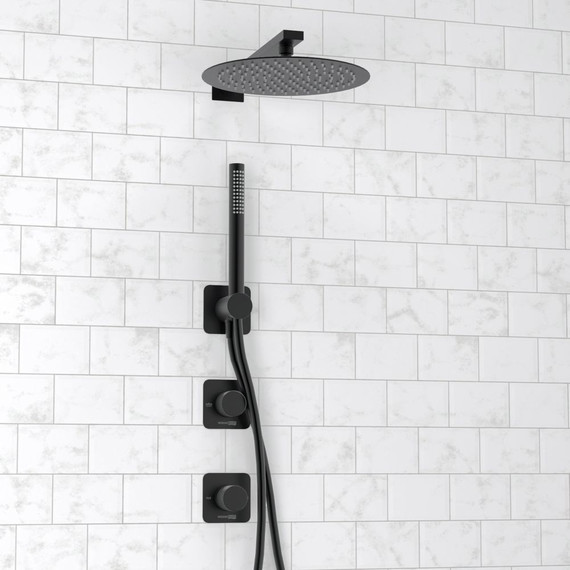 Душевая система для душа WasserKraft Fulda 5200 A5251.299.219.258.302.242.217, чёрный - фото 5