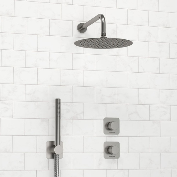 Душевая система для душа WasserKraft Tauber 6400 A6451.296.097.121.275.100.276, никель - фото 4