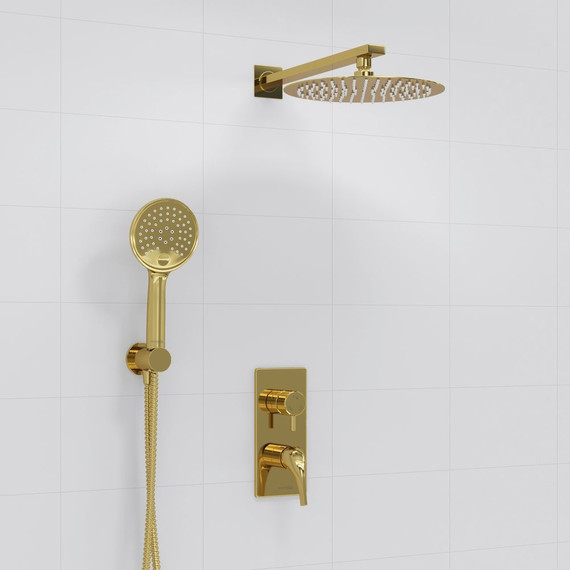 Душевая система для душа WasserKraft A71207, золото глянцевое - фото 2
