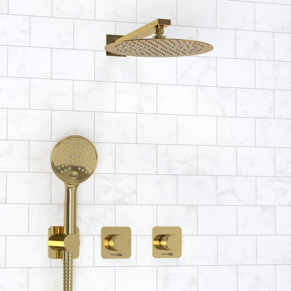 Душевая система для душа WasserKraft Ems 7600 A7651.303.183.208.280.197.207, золото глянцевое - фото 4