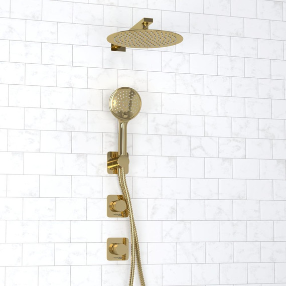 Душевая система для душа WasserKraft Ems 7600 A7651.303.183.208.280.197.207, золото глянцевое - фото 5