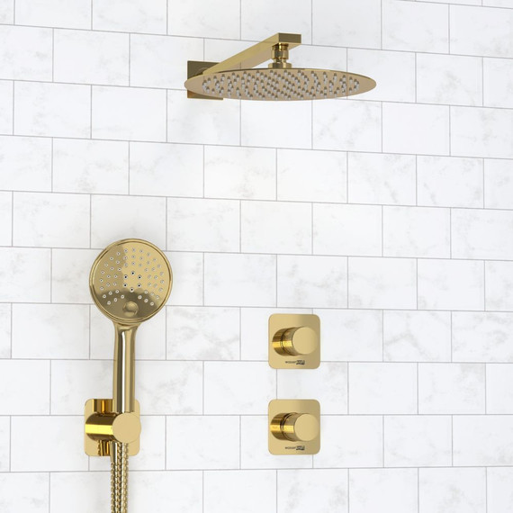 Душевая система для душа WasserKraft Ems 7600 A7651.303.183.208.280.197.207, золото глянцевое - фото 6