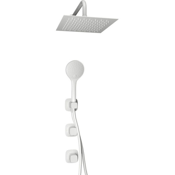 Душевая система для душа WasserKraft Saale 9500 A9551.266.146.254.328.156.155, белый - фото 2