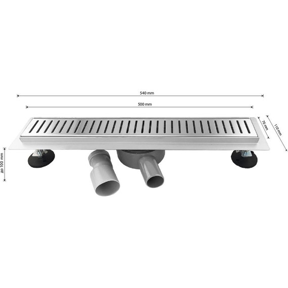 Трап Санакс 50 см 00038, сатин (под плитку) - фото 6