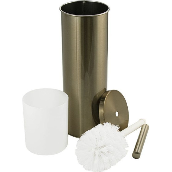 Ёршик для унитаза напольный Санакс 307-B, цвет бронза - фото 4