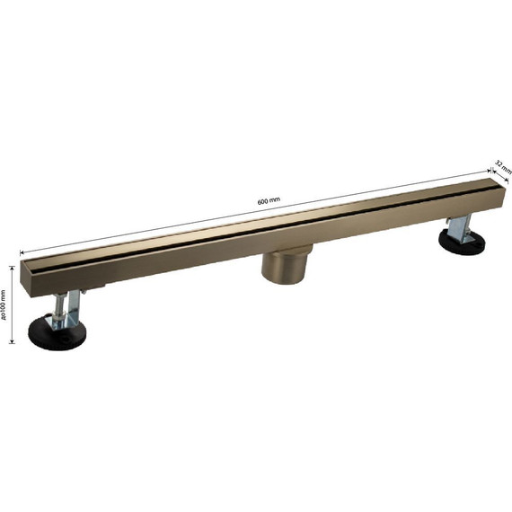 Трап Санакс 60 см 40063, золото матовое - фото 7