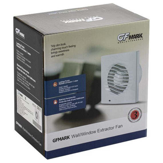 Вентилятор вытяжной GFmark 5001, белый - фото 2