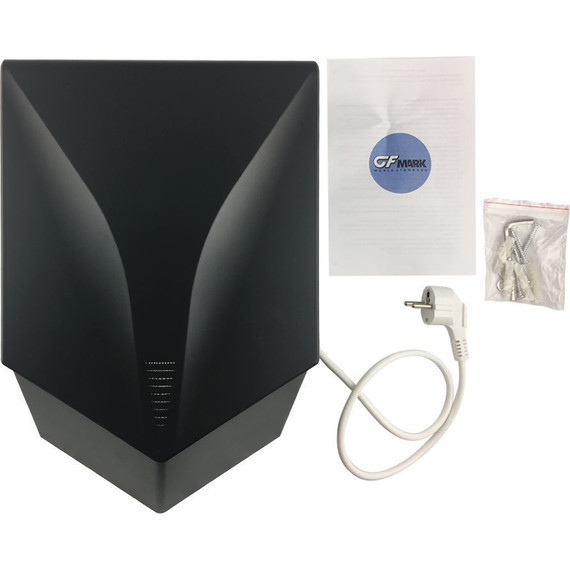 Сушилка для рук GFmark 6861, цвет чёрный - фото 5