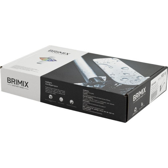 Смеситель для раковины с локтевой (хирургической) ручкой BRIMIX 1022-15 - фото 3