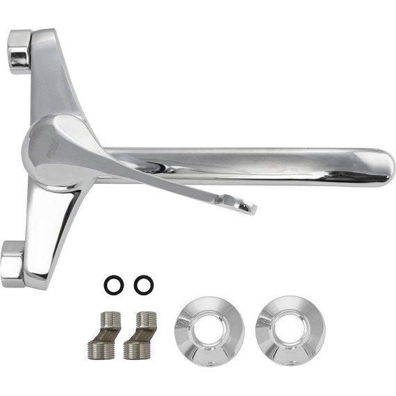 Смеситель настенный для раковины с локтевой (хирургической) ручкой Brimix 1022-20 - фото 2