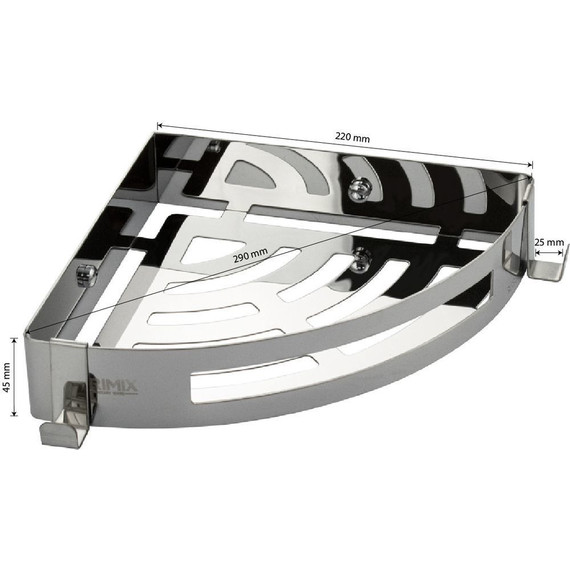 Полка угловая Brimix 5657 - фото 7