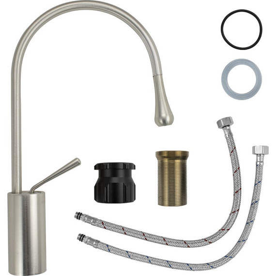 Смеситель для кухни Brimix 82218, сатин - фото 2