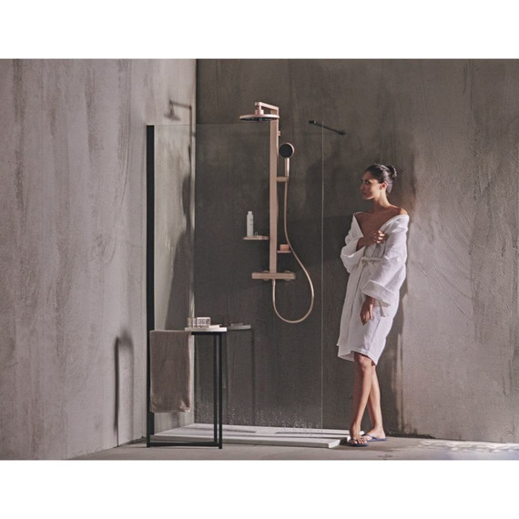 Душевая стойка с термостатом Ideal Standard ALU+ IS BD583RO, розовый - фото, картинка 6 Душевая стойка с термостатом Ideal Standard ALU+ IS BD583RO, розовый - фото 6